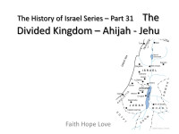 Faith-Hope_Love — The History of Israel