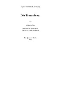 William Wilkie Collins — Die Traumfrau