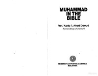 Dawud — Muhammad in the Bible (1928, 1987)