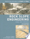 Duncan C. Wyllie, Chris Mah — Rock Slope Engineering, Fourth Edition