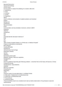 Unknown — Neonatal Mnemonics