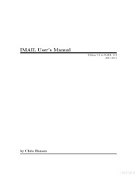 Chris Hanson — IMAIL User's Manual