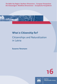 Susanne Tönsmann — What is Citizenship for?