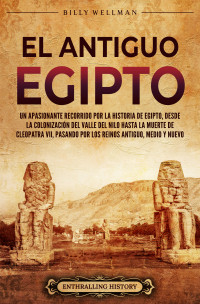 Wellman, Billy — El antiguo Egipto: Un apasionante recorrido por la historia de Egipto, desde la colonización del valle del Nilo hasta la muerte de Cleopatra VII, pasando ... Antiguo, Medio y Nuevo (Spanish Edition)