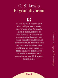 Clive Staples Lewis ; — El gran divorcio