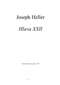 Joseph Heller — Hlava XXII