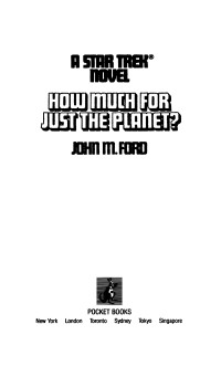 John M. Ford; — How Much for Just the Planet?