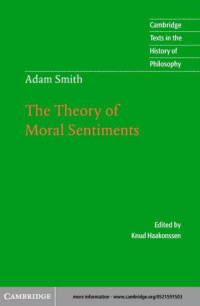 Unknown — Haakonssen Ed Adam Smith The Theory Of Moral Sentiments