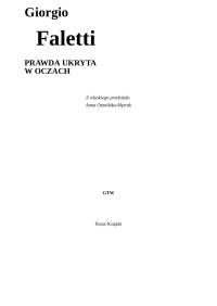 Jarus — Prawda ukryta w oczach - Giorgio Faletti