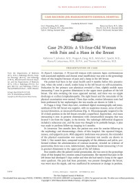 Johnston Katherine T., Dang Pragya A., Specht Michelle C., Letourneau Alyssa R., Gudewicz Thomas M. — Case 29-2016