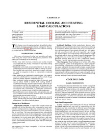 Unknown — F27 Residential Load Calculations