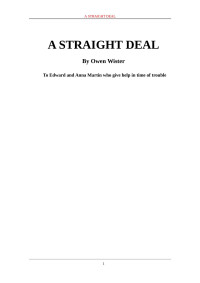 geal — A STRAIGHT DEAL