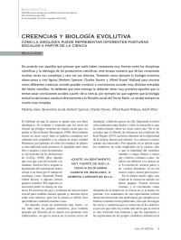 Desconocido — 06. CREENCIAS Y BIOLOGIA EVOLUTIVA (ARTICULO) AUTOR MICHAEL RUSE