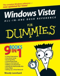 Woody Leonhard — Windows Vista All-in-one Desk Reference For Dummies
