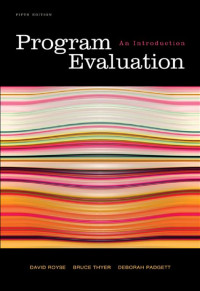 David Royse — Program Evaluation
