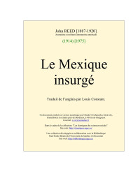 John Reed — Le Mexique insurgé