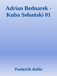 Pamiętnik diabła — Adrian Bednarek - Kuba Sobański 01