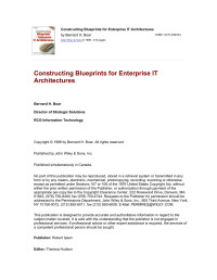 Unknown — Constructing.Blueprints.for.Enterprise.IT.Architectures.eBook-EEn