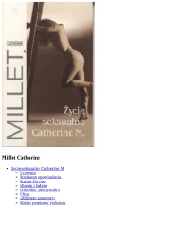 Unknown Author — Millet Catherine - Życie seksualne Catherine M (+18)