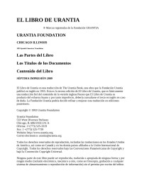 Urantia Foundation — El Libro de Urantia