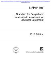 National Fire Protection Association — NFPA 496 : Standard for Purged and Pressurized Enclosures for Electrical Equipment