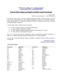 GONCALVES Susana (DGT) — Nova versão da lista de falsos amigos português-espanhol, español-portugués