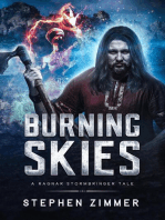 Stephen Zimmer — Burning Skies A Ragnar Stormbringer Tale