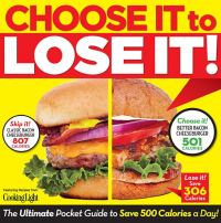 Amy Brightfield — Choose It to Lose It : The Ultimate Pocket Guide to Save 500 Calories a Day!