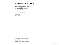 Camilleri — Civilization in Crisis (1976)