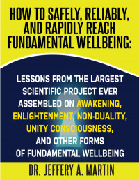 Dr. Jeffery A. Martin — How to Safely, Reliably and Rapidly Reach Fundamental Wellbeing