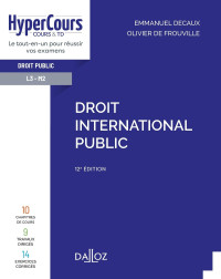Emmanuel Decaux — Droit international public - 12e ed.