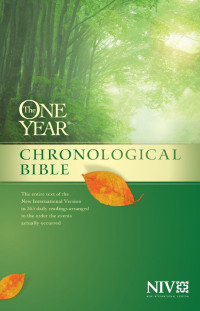 Tyndale. — The One Year Chronological Bible Niv