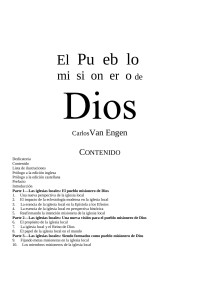 Carlos van Engen — El Pueblo misionero de Dios