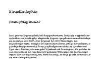 Kinsella Sophie — Pamiętasz mnie