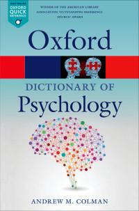 Andrew M. Colman — A Dictionary of Psychology