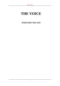 geal — THE VOICE BY MARGARET DELAND