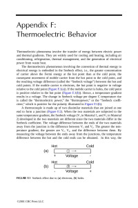 Deborah D. L. Chung — Appendix F: Thermoelectric Behavior