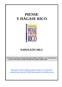 Edited by Fabricio Bossio, ELEVEN - Biblioteca del Nuevo Tiempo — Hill, Napoleon - Piense y Hágase Rico