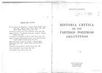 Rodolfo Puiggros — Historia crítica de los partidos políticos argentinos (1956)