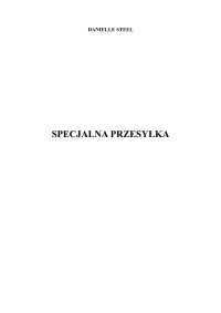 Danielle Steel — Specjalna Przesyłka