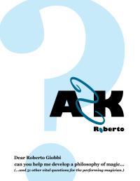 Roberto Giobbi — Ask Roberto Giobbi - Magic