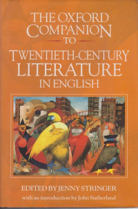 Jenny Stringer — The Oxford Companion to Twentieth-century Literature in English