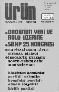 Türkiye Komünist Partisi — Ürün Sayı: 22 [Nisan 1976]