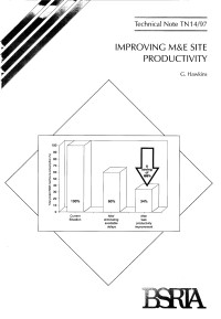 Hawkins G. — BSRIA Technical Note TN 14/97: Improving M&E Site Productivity