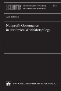 Schuhen, Axel — Nonprofit Governance in der Freien Wohlfahrtspflege