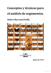 Hubert Marraud — Conceptos y técnicas para el análisis de argumentos