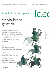 Staub, Martial, Dutt, Carsten — Zeitschrift für Ideengeschichte Heft VIII/1 Frühjahr 2014