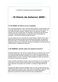 Sherrilyn Kenyon — Diarios de Acheron 2005