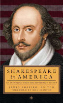Various — Shakespeare in America: An Anthology from the Revolution to Now 