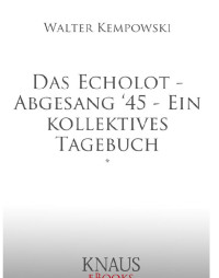 Kempowski, Walter — Das Echolot